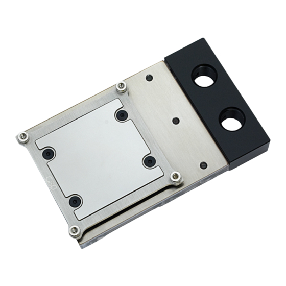 ekwb EK-Thermosphere Installation And Mounting Manual