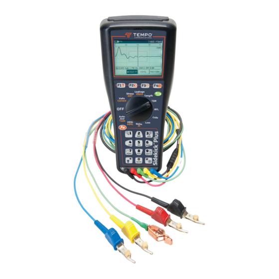 Tempo Communications Sidekick Plus Instruction Manual