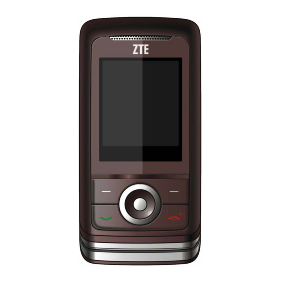 Zte A933G User Manual