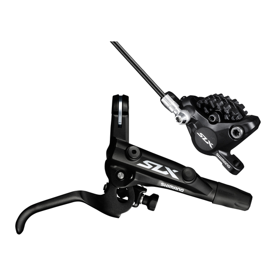 Shimano Non-Series BR-MT500 Dealer's Manual