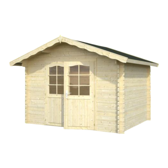 Palmako FRB28-3226-2 Log Cabin House Manuals