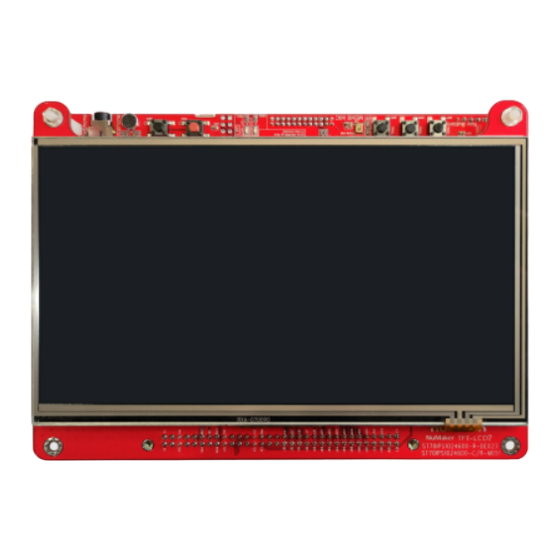 Nuvoton NuMicro NuMaker-HMI-MA35D1-S1 User Manual