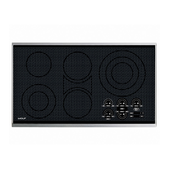 Wolf CT36E Product Information