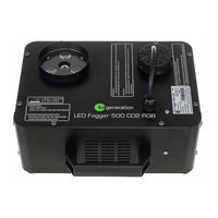 thomann fun generation LED-Fogger 500 CO2 RGB User Manual
