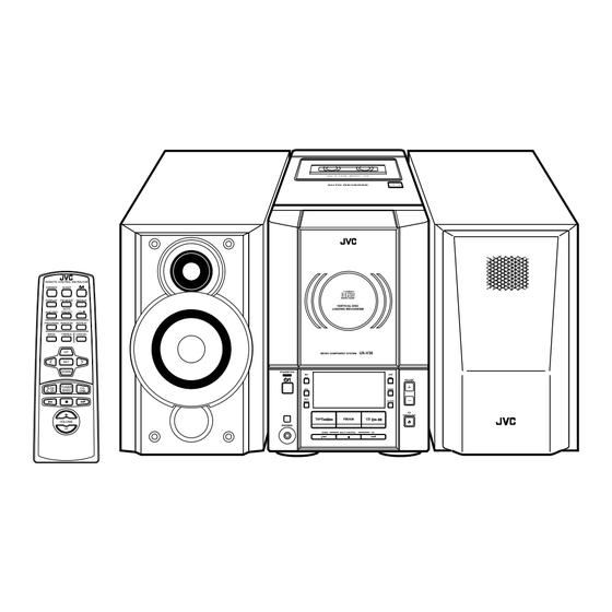 JVC UX-V20R Service Manual
