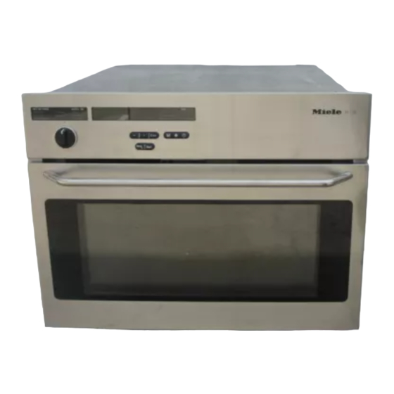 Miele H 115 MB Operating Instructions Manual