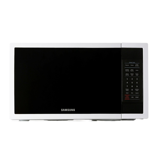 Samsung ME6104W1 Owner's Instructions & Cooking Manual