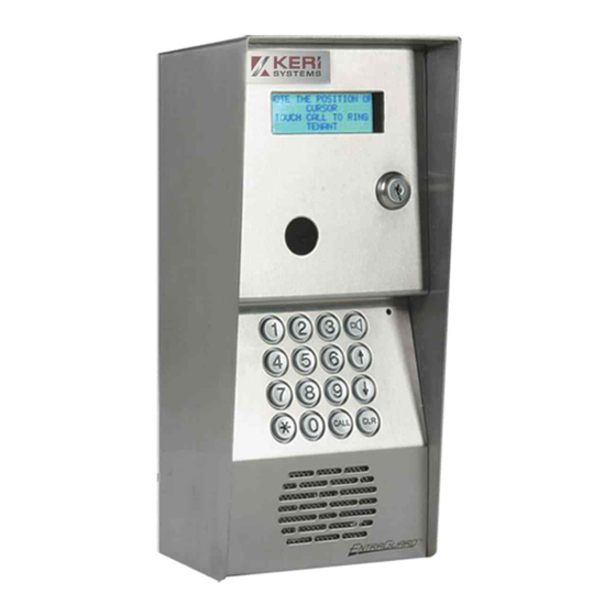 KeriSystems EntraGuard Titanium Quick Start Manual