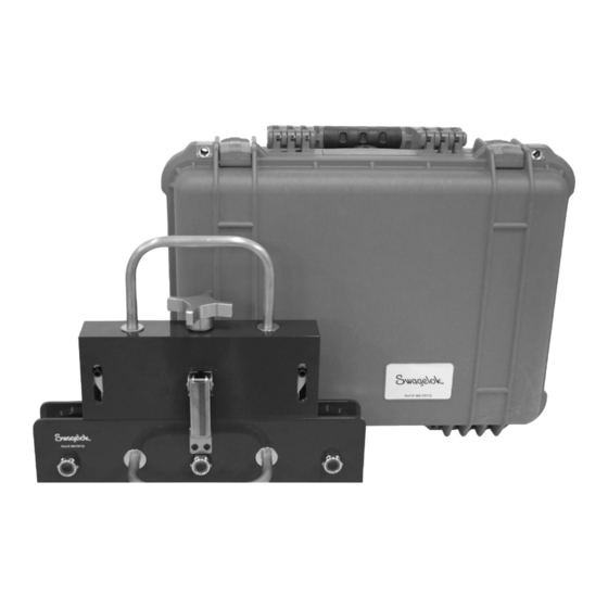 Swagelok MS-TST12 User Instructions