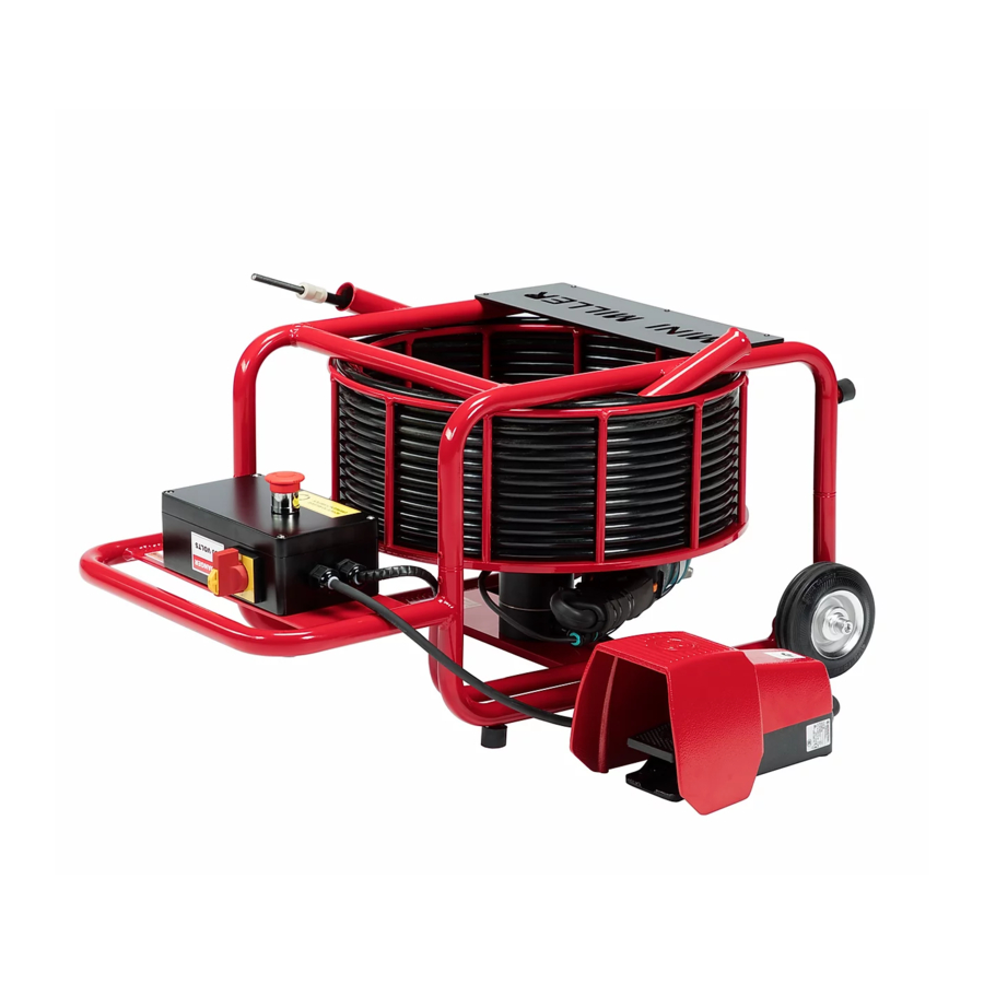 PICOTE MINI CLEANER Operation & Safety Manual