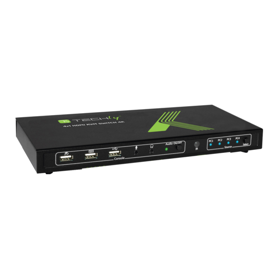 Techly IDATA KVM-HDMI4U User Manual