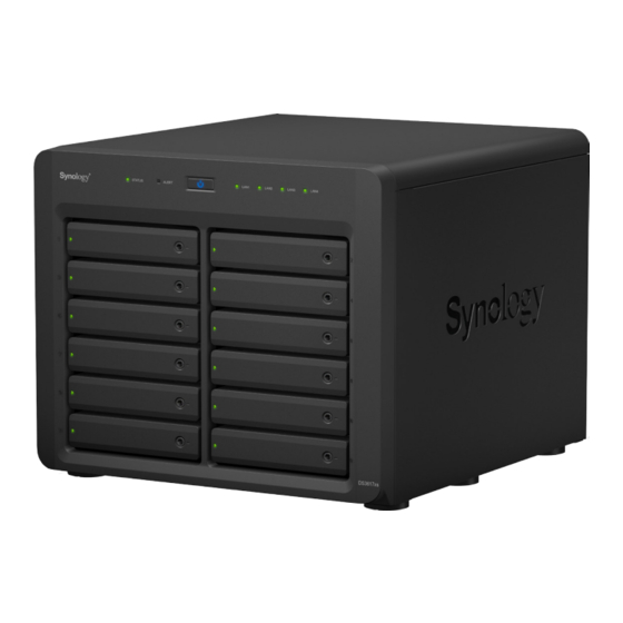 Synology DiskStation DS3617xs Manuals