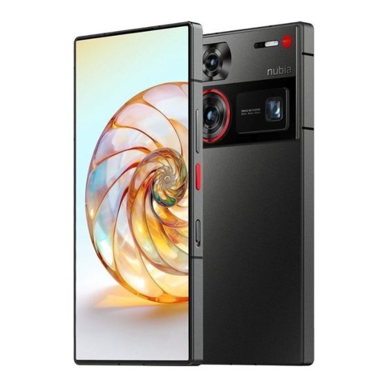 Nubia Z60 Ultra Manuals