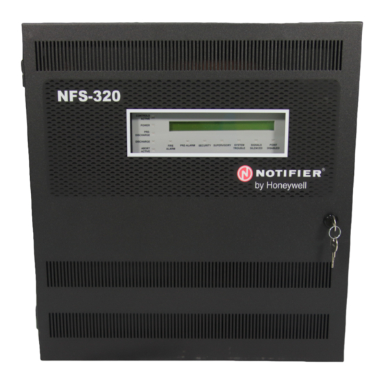 Honeywell NOTIFIER NFS-320 Operation Manual