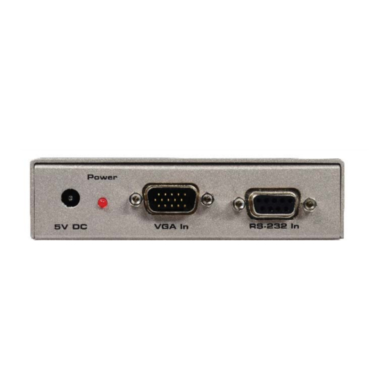 Gefen EXT-VGARS232-141 User Manual