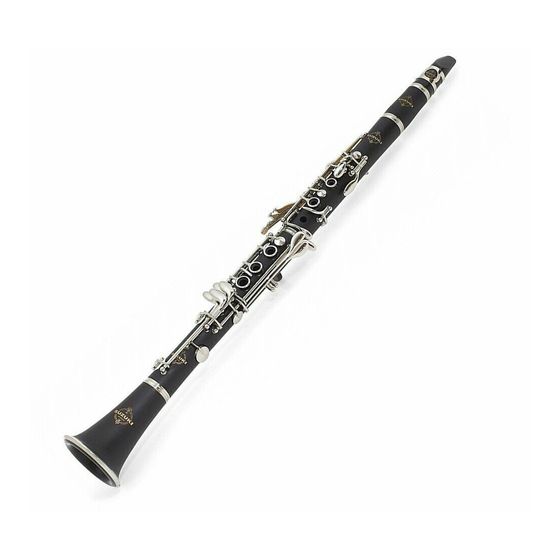 Suzuki Clarinet Assembly, Care & Maintenance Manual