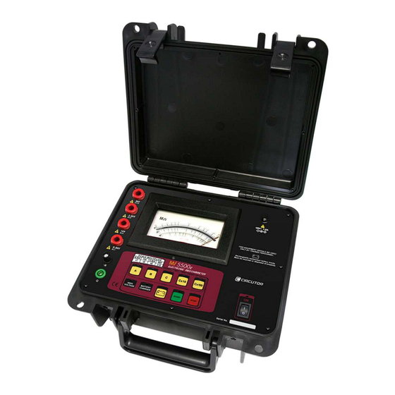 Circutor Mi5500e User Manual