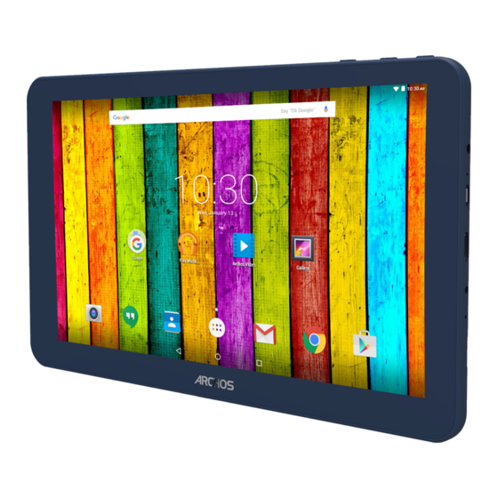 Archos 101e Neon Quick Start Manual