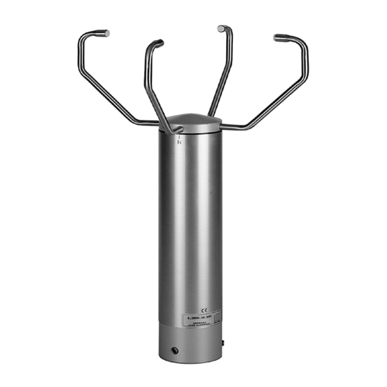 Thies CLIMA Ultrasonic Anemometer 2D Operating Instructions Manual