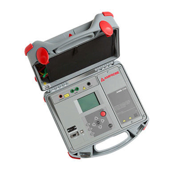 Amprobe AMB-110 Insulation Tester Manuals