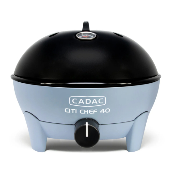 Cadac Citi Chef 40 User Instructions