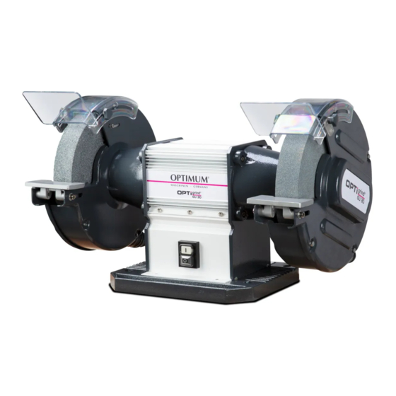 Optimum OPTigrind GU 30 Operating Manual