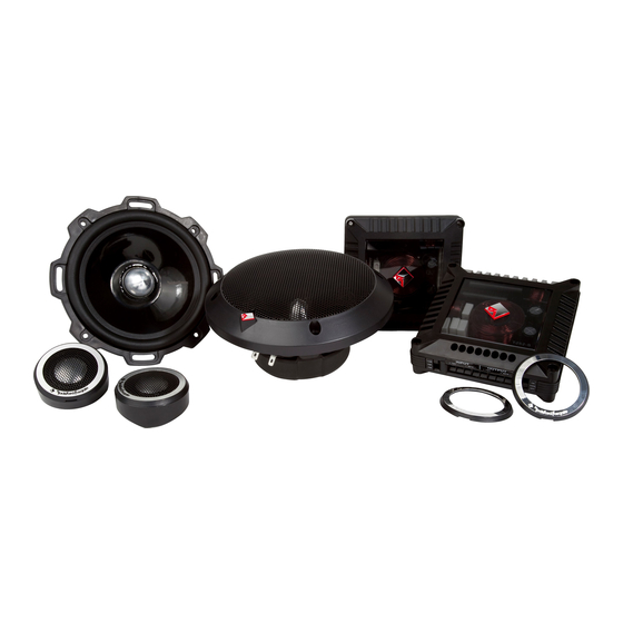 Rockford Fosgate power T2652-S Manual