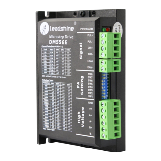 Leadshine DM556E Manuals