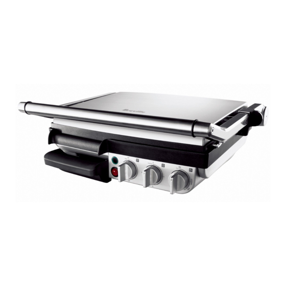 Breville Panini Press Grill Model BGR200XL With Original Box Manual