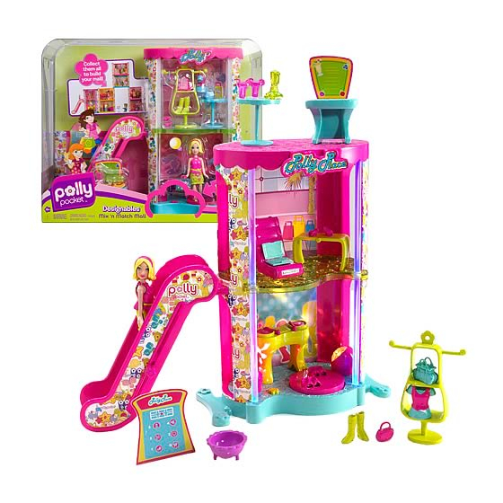 Mattel Polly Pocket Designables Mix 'n match mall Instructions