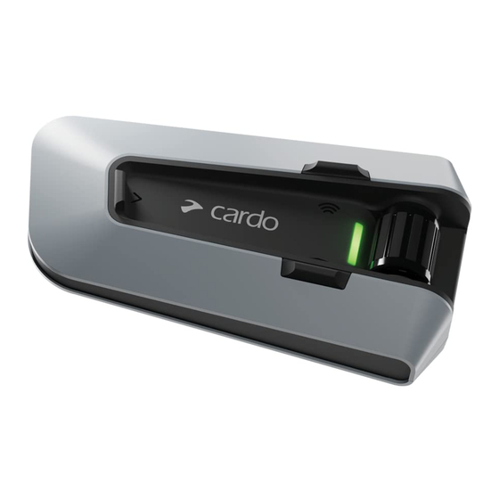Cardo Systems Packtalk Custom Pocket Manual