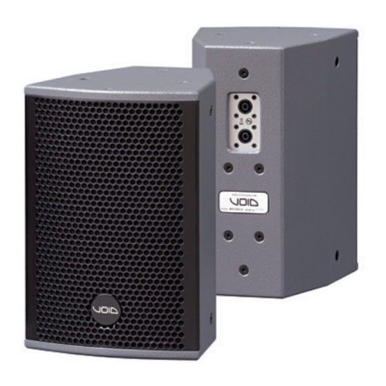 Void Mycro 8 Owner's Manual