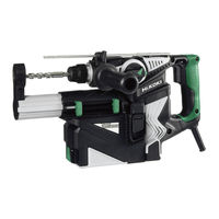 HIKOKI DH 28PD Handling Instructions Manual