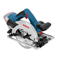 Bosch GKS Professional 18V-57 Original Instructions Manual