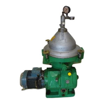 Alfa Laval MOPX 205 TGT-24 Manual