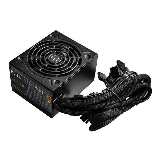 EVGA 80 PLUS BRONZE BP Series Manual