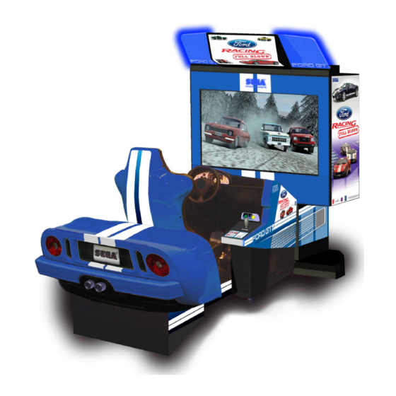 Sega Ford Racing Full Blown Deluxe Manuals