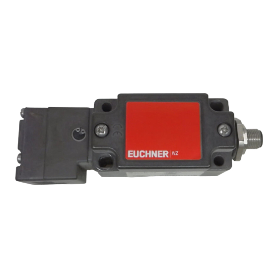 EUCHNER NZ.VZ Operating Instructions Manual