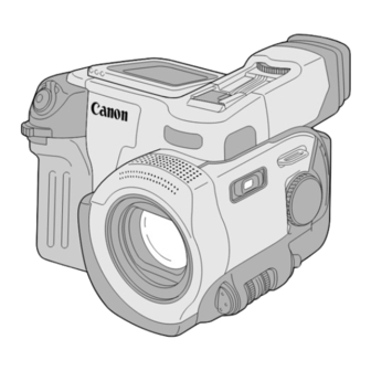 Canon Optura MiniDV Camcorder Manuals