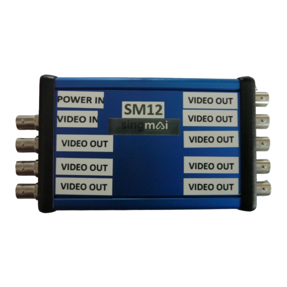 Singmai Electronics SM09 Manuals