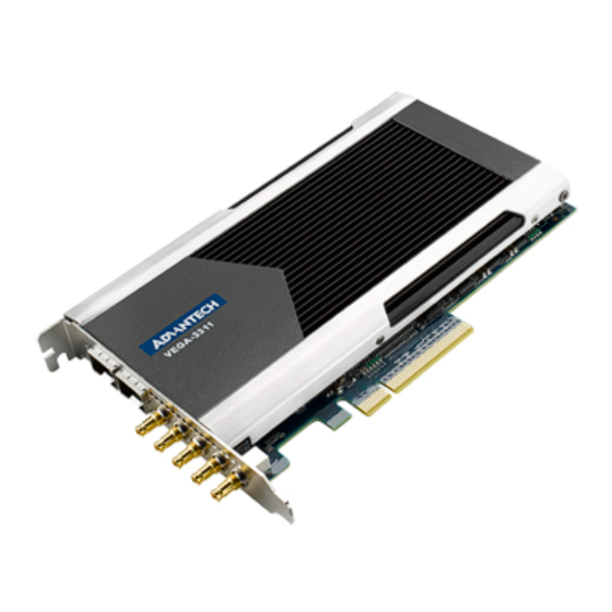Advantech VEGA-3311 Quick Start Manual