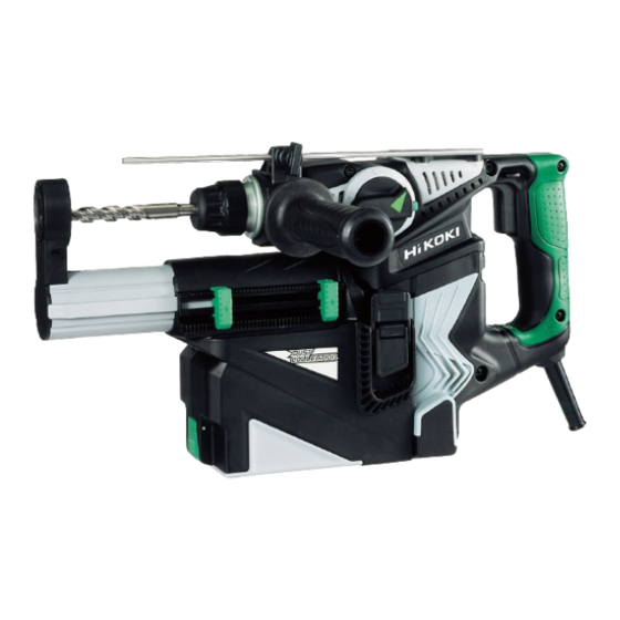 HIKOKI DH 28PD Handling Instructions Manual