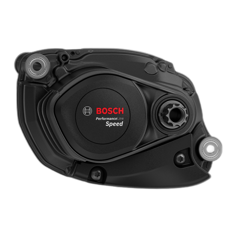 Bosch Performance Line CX / Speed (BDU3840, BDU3880) Manual