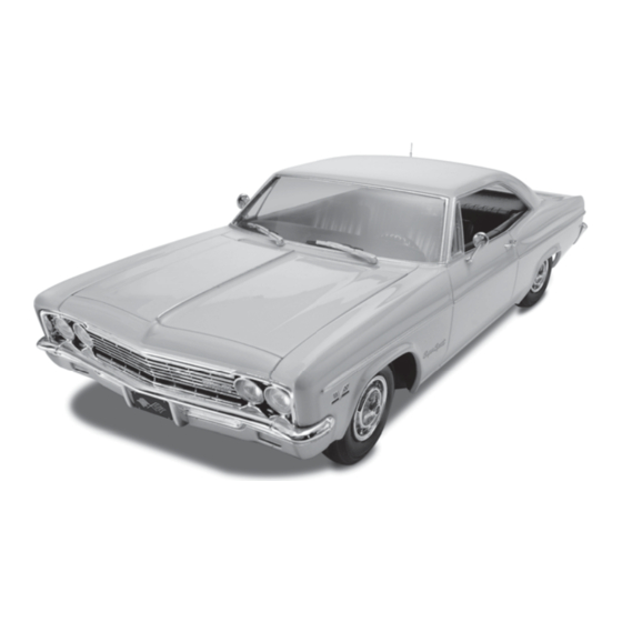 REVELL '66 Chevy SS-396 Hardtop Assembly Manual