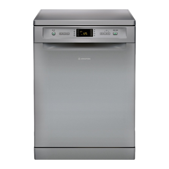 Hotpoint Ariston LSFF 8M116 Operating Instructions Manual