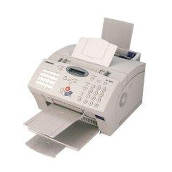 Samsung SF-5800 User's Manual Setup And Operation