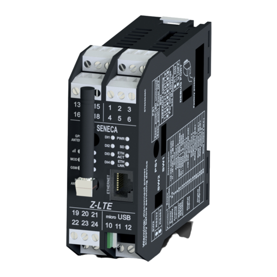 Seneca Z-LTE Series Installation Manual