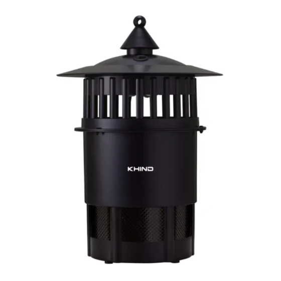 KHIND IK610 Electric Insect Killer Manuals
