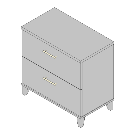 BUSH FURNITURE A186632B Assembly Instructions Manual