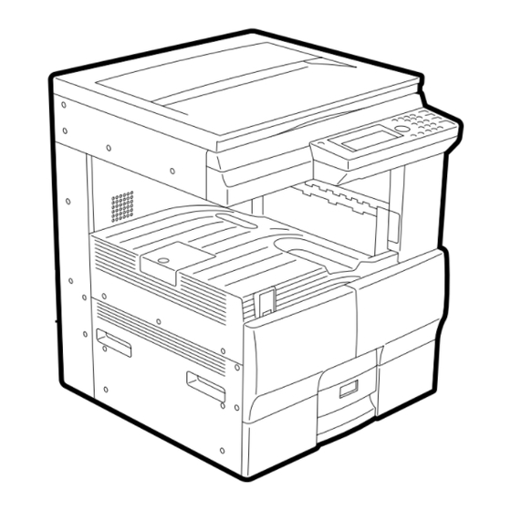 Toshiba e-studio16 Operator's Manual